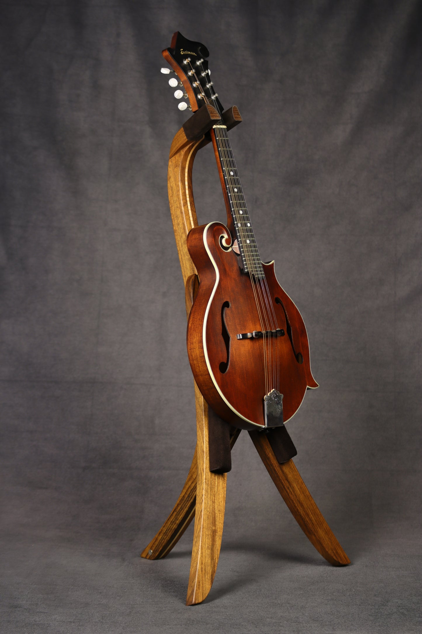 Shedua and Maple Mandolin Stand