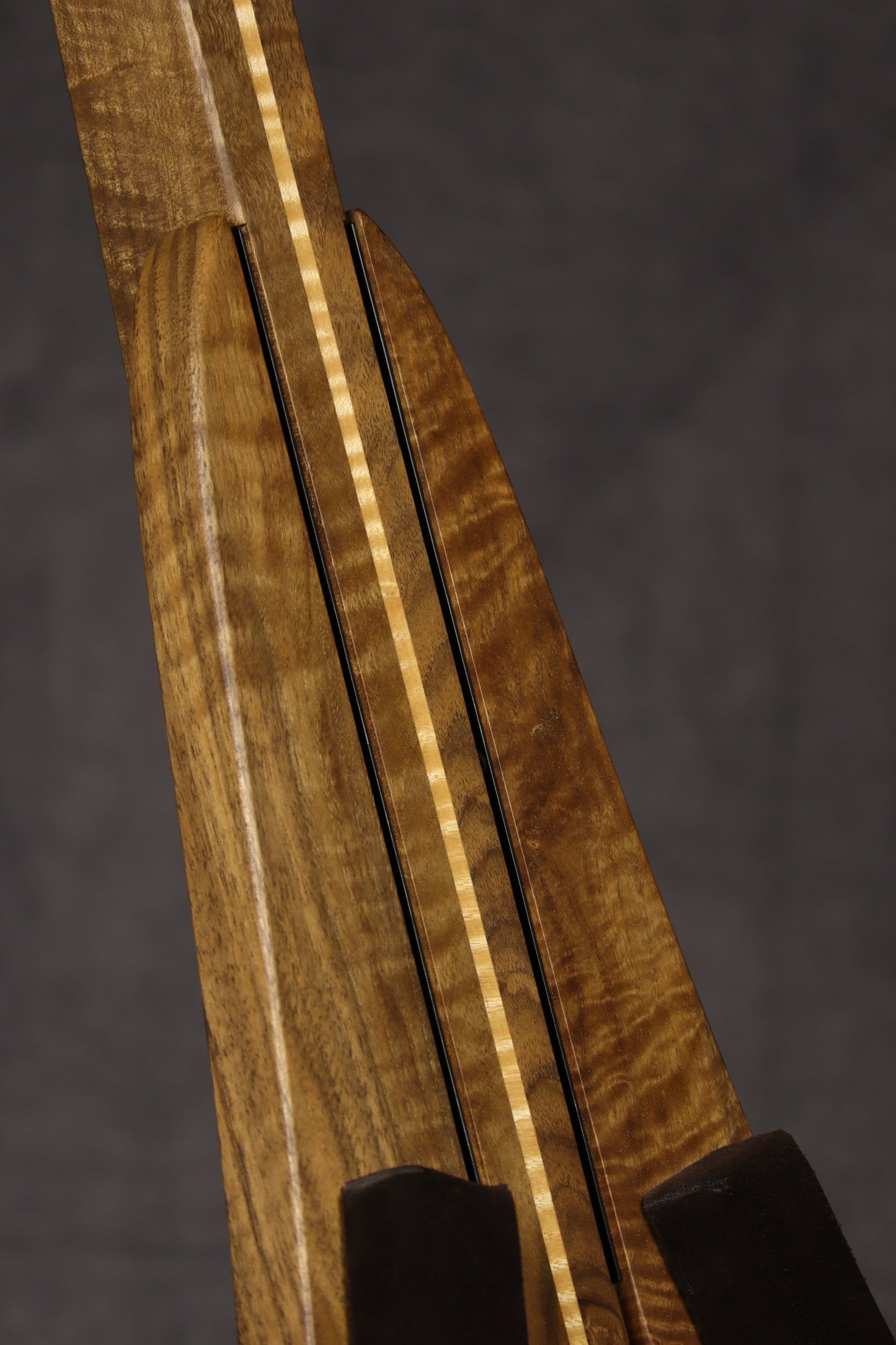 Bastogne Walnut and Maple Mandolin Stand