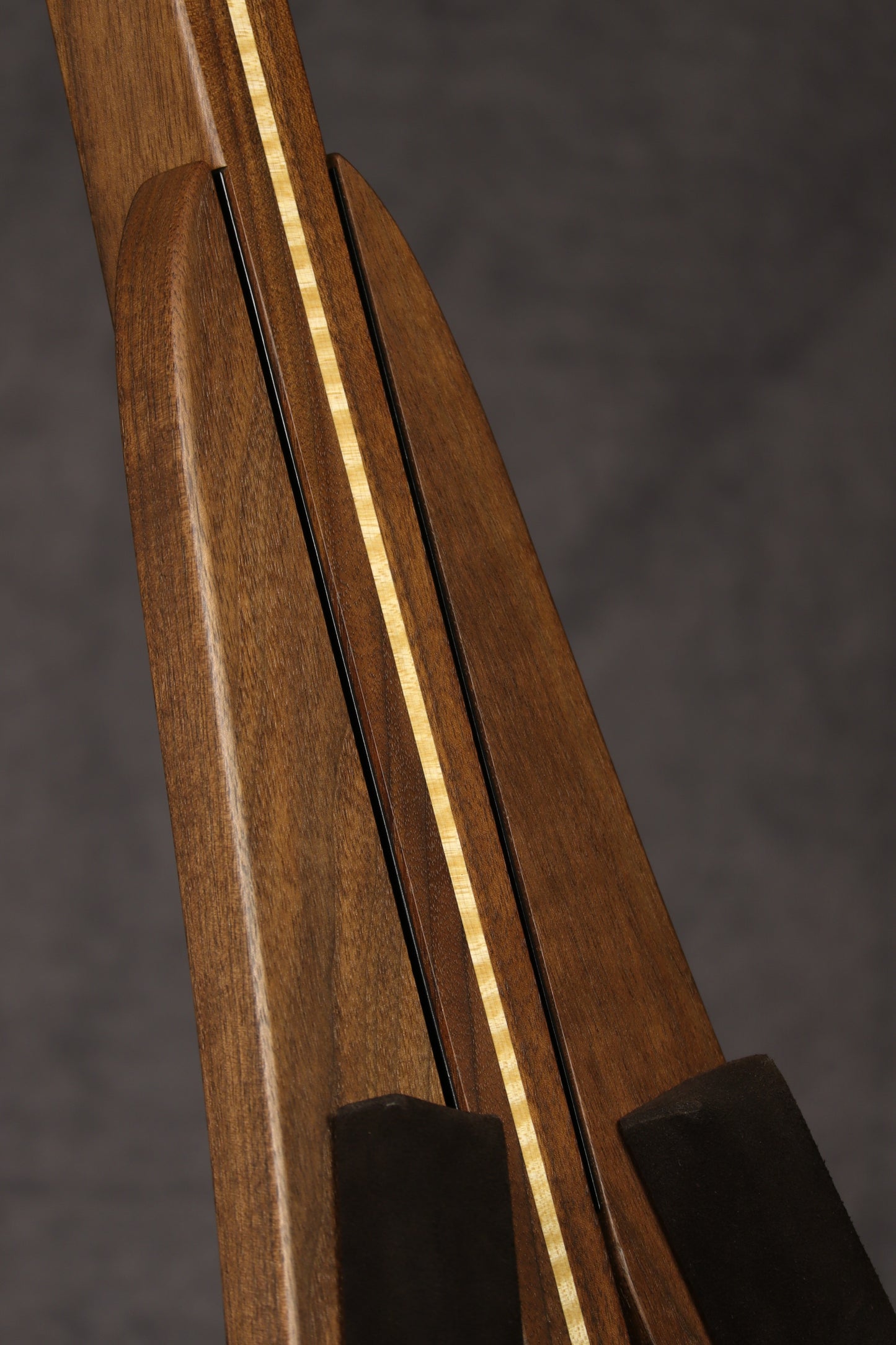 Walnut and Maple Ukulele Stand