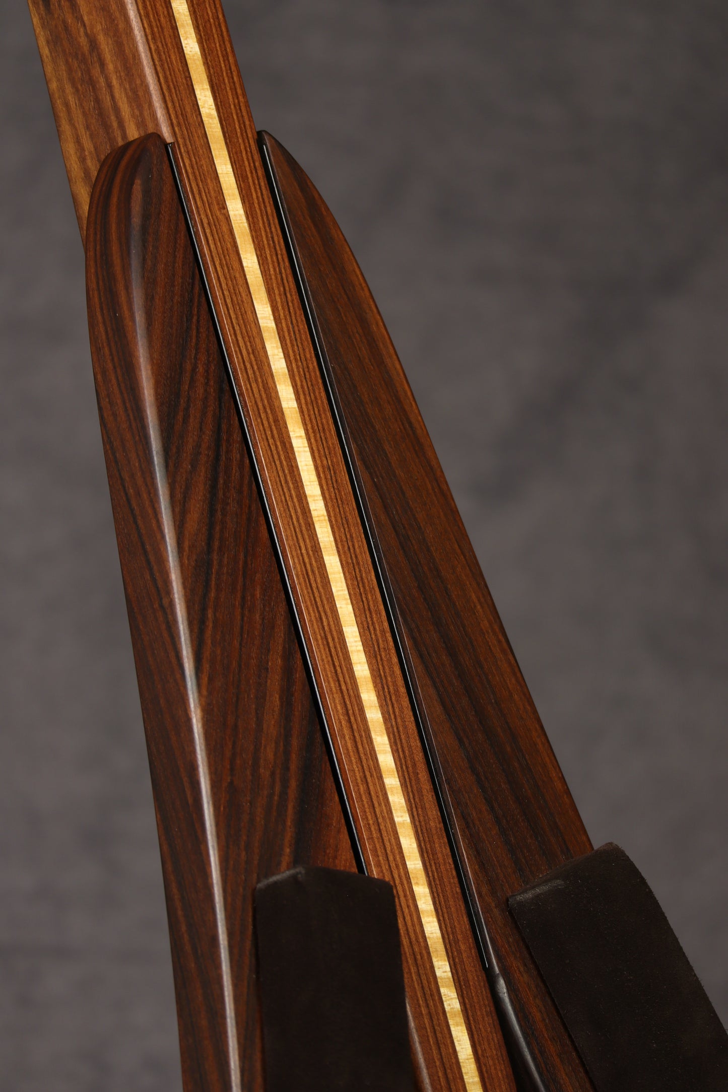 Morado and Maple Ukulele Stand