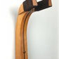 Cherry and walnut wood guitar wall mount hanger