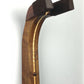 Chechen Caribbean rosewood and curly maple wood guitar wall mount hanger