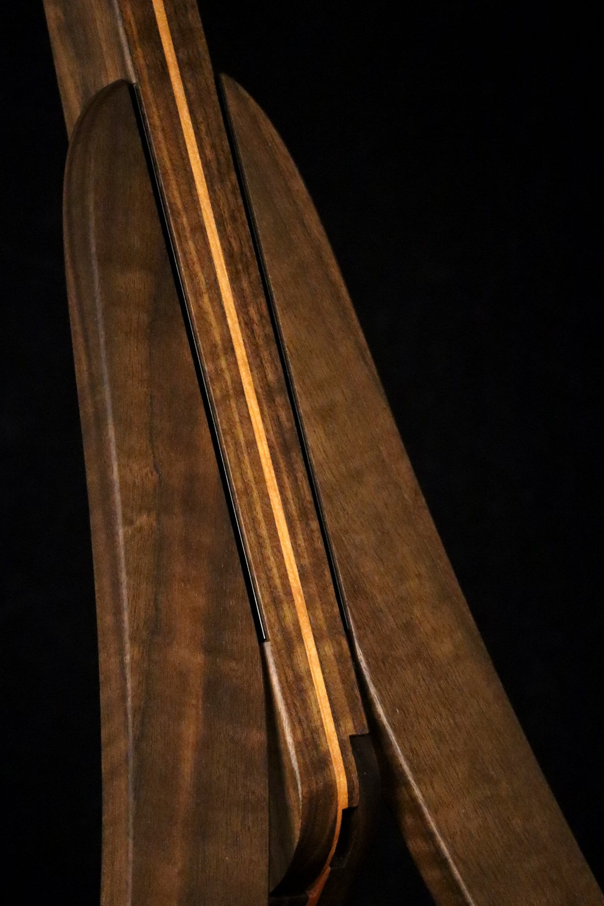 Walnut and Cherry Guitar Stand