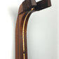 Sapele mahogany and curly maple wood guitar wall mount hanger