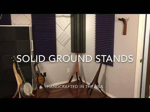 Folding instrument stand demonstration, how to fold