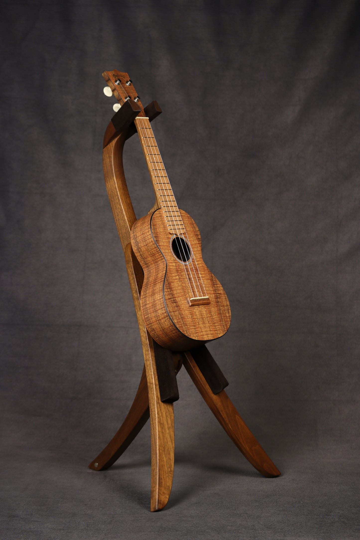 Walnut Ukulele Stand