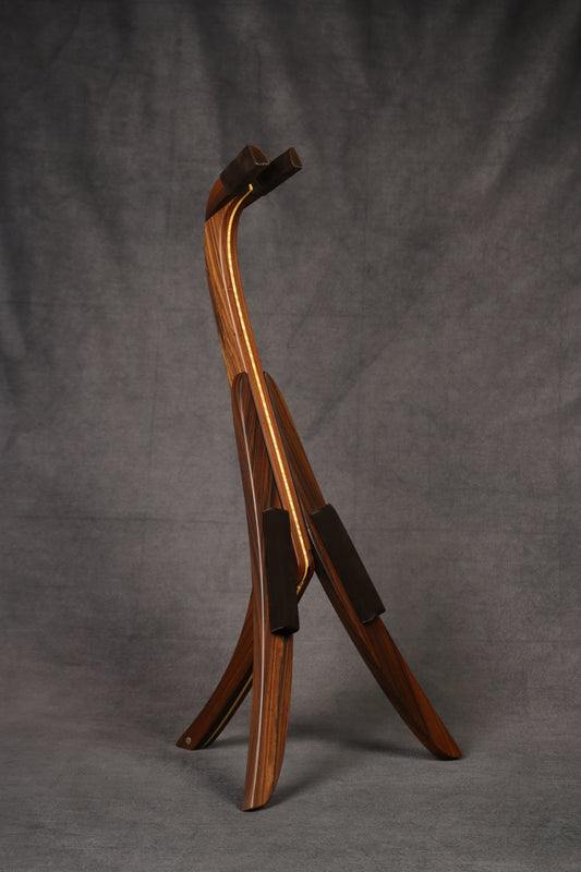 Morado and Maple Ukulele Stand #0954