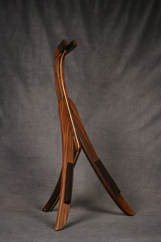 Morado and Maple Banjo Stand #0959