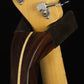Folding morado Bolivian rosewood and curly maple wood electric bass guitar floor stand closeup yoke detail image