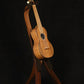 Folding morado Bolivian rosewood pau fero  curly maple wood ukulele floor stand full front image with Martin ukulele
